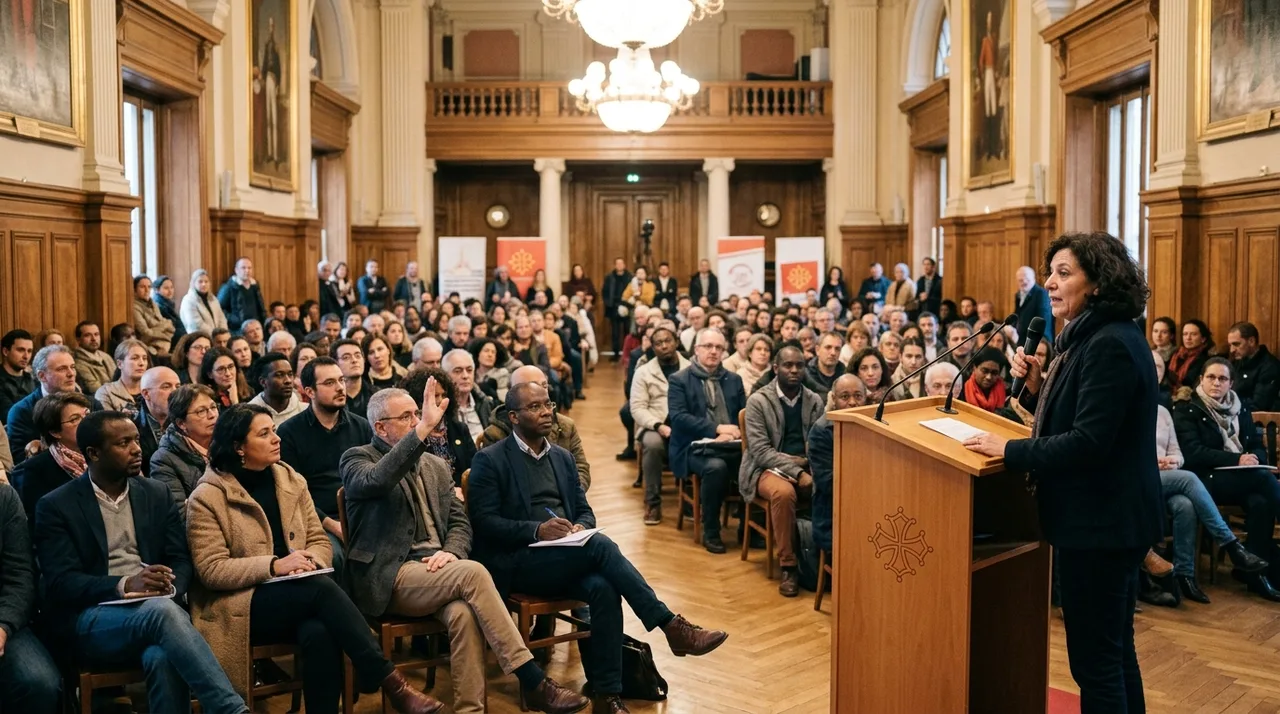 Sociétaires et bénévoles délibérant lors de l'assemblée générale 2026 à Toulouse