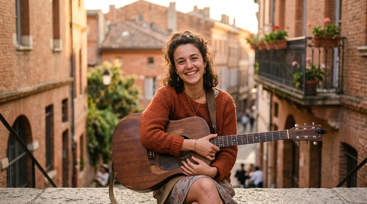 Portrait d'un jeune auteur-compositeur toulousain soutenu par THE LIONS BAND